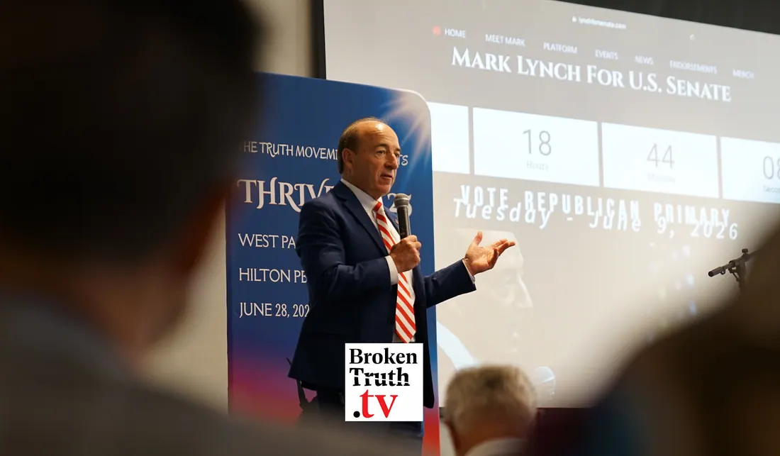 U. S. Senate Candidate Mark Lynch Credit: Magic Feather Inc. / John Davidson