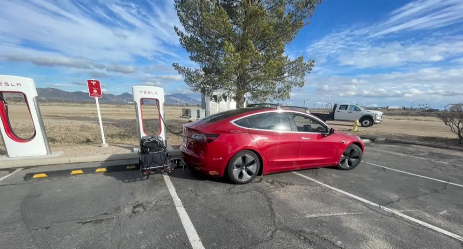 Charger outside of Tuscon AZ, 2023