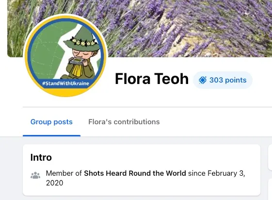 Flora Joined Shots Heard on 2/3/2020