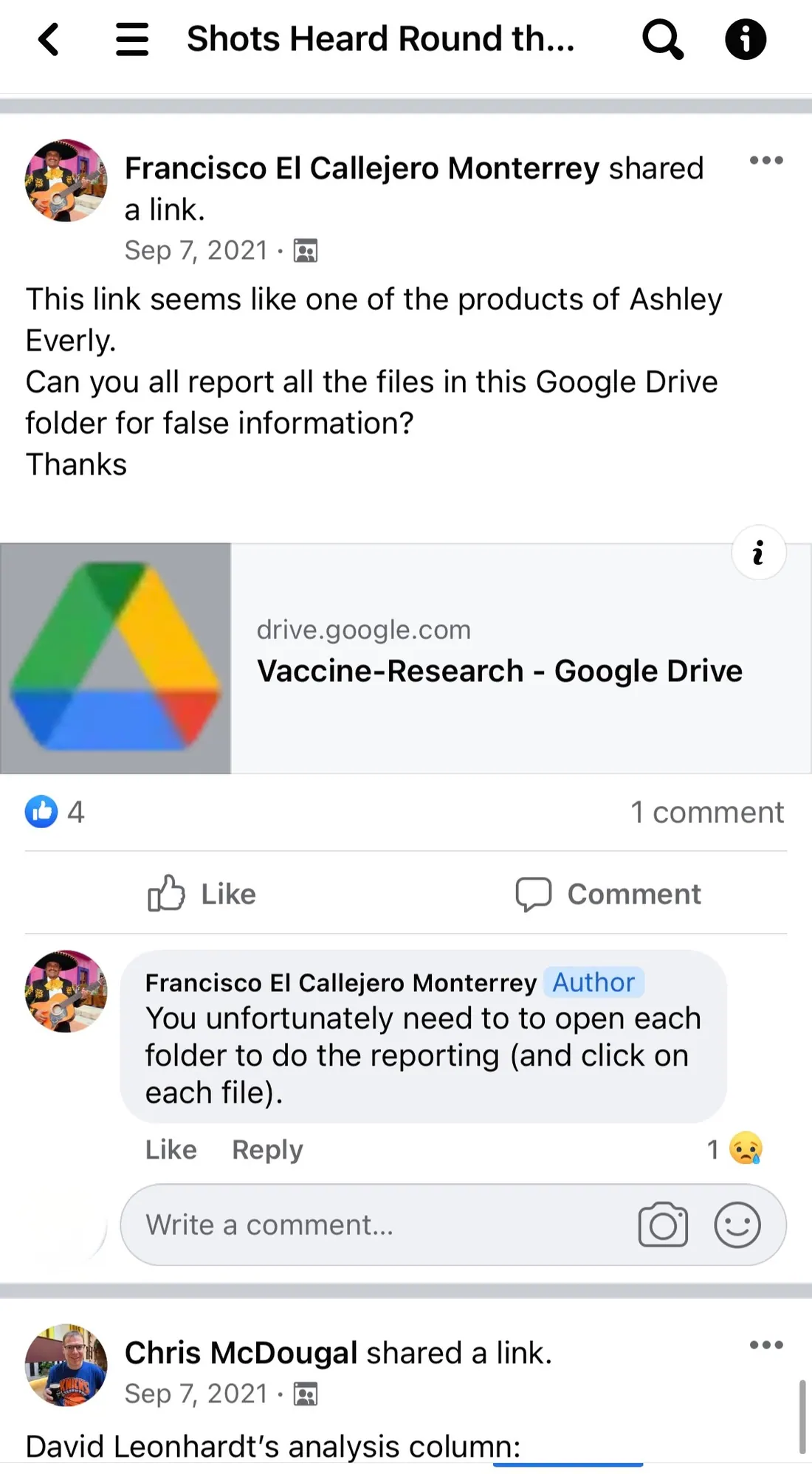 DELETE THE DATA FRANCISCO!