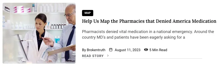 Click here to submit pharmacist/pharmacy information